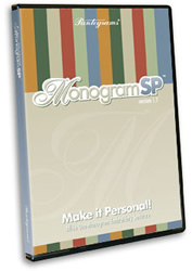 Monogram SP embroidery design Collection