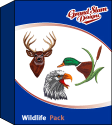 Wildlife Package embroidery design Collection