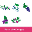 Small embroidery design pack