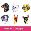 Small embroidery design pack