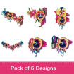 Small embroidery design pack