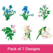 Small embroidery design pack