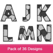Small embroidery design pack