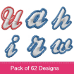 Small embroidery design pack
