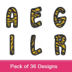 Small embroidery design pack