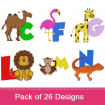 Small embroidery design pack