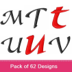 Small embroidery design pack