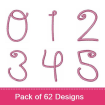 Small embroidery design pack