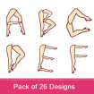 Small embroidery design pack