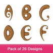 Small embroidery design pack