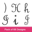 Small embroidery design pack