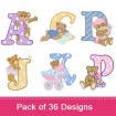 Small embroidery design pack