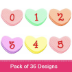 Valentine Hearts Pack embroidery design pack