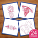 Floral Artistry embroidery design pack