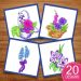 Florals in Bloom embroidery design pack