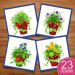 Herb Garden embroidery design pack