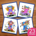 Lexi Lou embroidery design pack