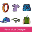 Fashion Pack 2 embroidery design pack