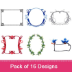 Borders and Frames embroidery design pack