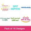 Kids Say the Darndest Things embroidery design pack