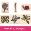 Flower Bouquet embroidery design pack