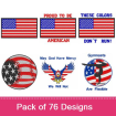 American Designs embroidery design pack