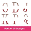 Double Deck embroidery design pack