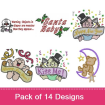 Babies 3 embroidery design pack