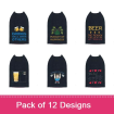 Beer Bottle Koozies embroidery design pack