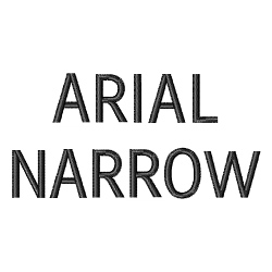 arial font converter