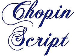 chopin font