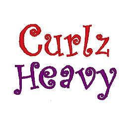 Curlz Heavy Font embroidery font