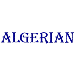 algerian font