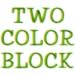2C Block embroidery font