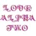 Alpha 02 embroidery font