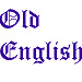Old English Alphabet embroidery font