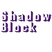 Shadow Block embroidery font