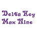 Delta Hey Max Nine embroidery font