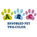 Ennobled Pet 2 Color embroidery font