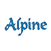 Alpine embroidery font