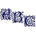 Eileen Caps embroidery font