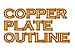 Copper Plate Outline embroidery font