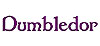Dumbledor Font embroidery font