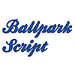 Ballpark Script embroidery font
