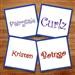 Curly embroidery font pack