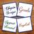 Script embroidery font pack