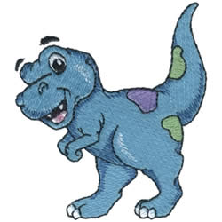 Dakota collectibles embroidery design t rex 324 inches h x 287 inches w Dakota collectibles embroidery design t rex 324 inches h x 287 inches w