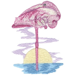 Free Flamingo Embroidery Designs