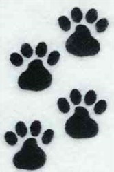 Daydream designs embroidery design cat paws 387 inches h x 249 inches w Daydream designs embroidery design cat paws 387 inches h x 249 inches w
