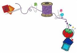 Sewing embroidery design